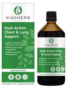 Kiwiherb Dual-Action Chest & Lung Support