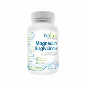 Supplements Magnesium: Biotrace Magnesium Bisglycinate 60's