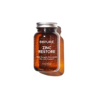 Supplements Minerals: BePURE - Zinc Restore 60's