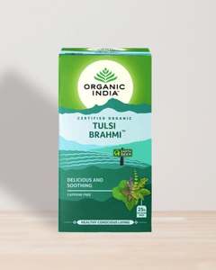 Grocery Herbal Teas 2: Organic Inida Tulsi Brahmi Tea 25's