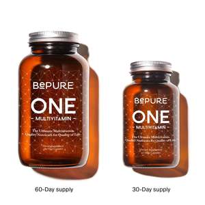 Supplements Multivitamins: BePURE - ONE 90's (30 days supply)