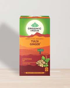 Grocery Herbal Teas 2: Organic India Tulsi Ginger 25's