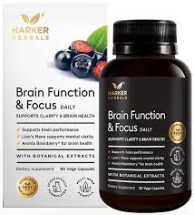 Harker Herbals - Brain Function & Focus 60's