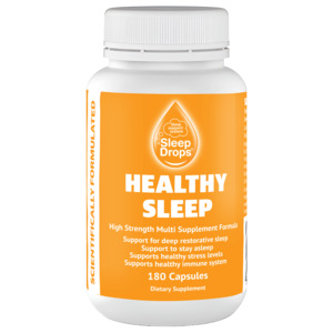 Supplements Sleep Support 1: Sleep Drops Healthy Sleep 180 caps