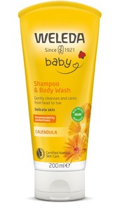 Personal Care Baby: Weleda Calendula Shampoo & Body Wash 200ml