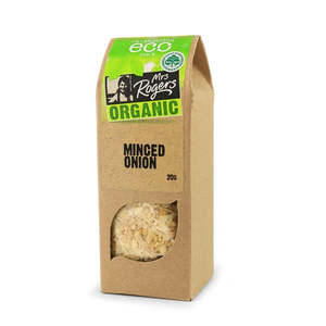 Mrs Rogers Organic Seasoning: Mrs Rogers Minced Onion (Organic) 30g