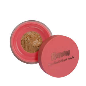 Natural Make Up: RAWW Pomegranate Powder G2 Medium/Tan Undertone