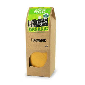 Mrs Rogers Organic Seasoning: Mrs Rogers Turmeric (Organic) 30g