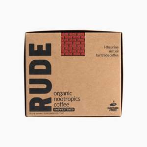 Rude Coffee 30's Unsweetened