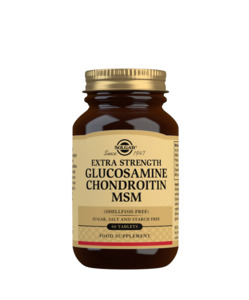 Solgar Extra strength Glucosamine Chondroitin MSM 60's
