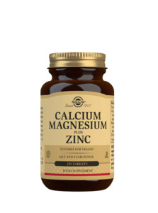 Solgar Calcium Magnesium + Zinc 100s