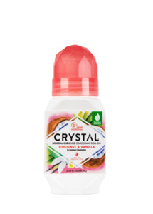 Crystal Deodorant Roll On - Coconut & Vanilla 66ml
