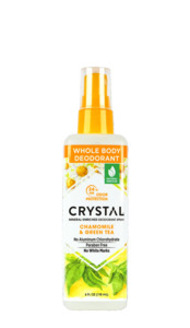 Crystal Deodorant Spray - Chamomile & Green Tea 118ml