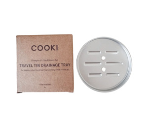 Personal Care: Cooki Travel Tin Drainage Tray