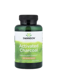 Supplements: Swanson Activated Charcoal 120's
