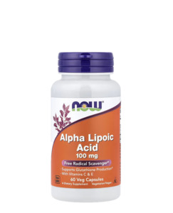 Now Alpha Lipoic Acid 60's