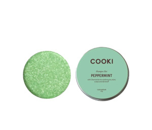 Personal Care Hair: Cooki Shampoo Bar Peppermint 65g