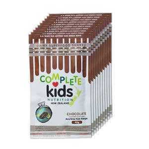 Anytime Kids Chocolate - On the Go Pack of 10 Sachets (45g each)