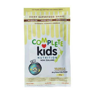 Sachets: Anytime Kids Vanilla - On the Go Single Serve Sachet (45g)