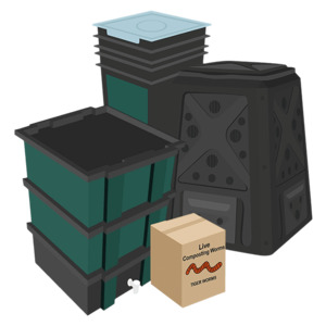 Bokashi/Compost/Worm Farm Combo