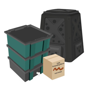 Compost/Worm Farm Combo