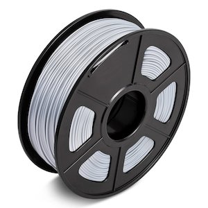 3d Printer Supplies: PETG Filament 1.75mm 1kg - Silver
