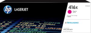 416 A X W2040 W2042: 416X HP High Yield Magenta Toner (W2043X)