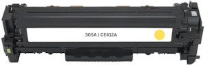 305 A X Ce410 Ce413: 305A Compatible HP Yellow Toner (CE412A)