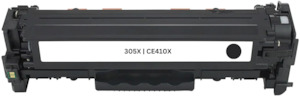 305X Compatible HP High Yield Black Toner (CE410X)