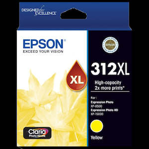 312 314: Epson 312XL High Capacity Yellow Ink Cartridge