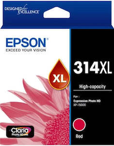 312 314: Epson 314XL High Capacity Red Ink Cartridge