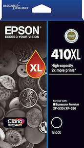 410XL Epson High Capacity Black Ink Cartridge