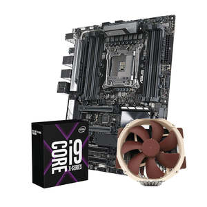 Intel Cpu Processors: Intel i9-10940X ASUS X299 PRO/SE Workstation Combo