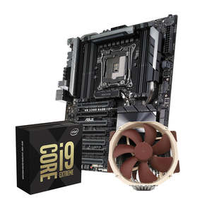 Intel Cpu Processors: Intel i9-10980XE ASUS X299 SAGE 10G Workstation Combo