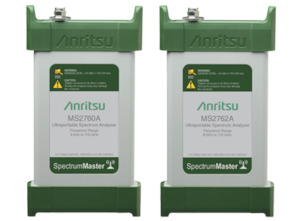 MS2760A Spectrum Master MS276xA family of ultraportable Spectrum Analyzers