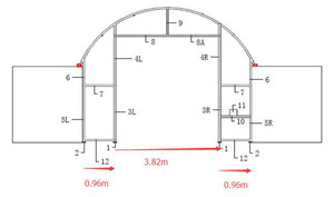 Shelter End Panels: C2020 & C2040 FRONT WALL PANELS – 20 FT WIDE
