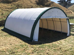 Storage Tents: 6.15m long x 6.15m WIDE STORAGE SHED/GARAGE/SHELTER**LAST ONE AVAILABLE**