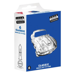 Four Seasons Regular Condoms 6 Pack