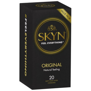 LifeStyles SKYN Original Soft Non-Latex Condoms - 20 Pack