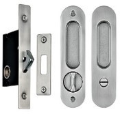 Products: Oval lockable flush pull with lock FPO127 Condor Hardware