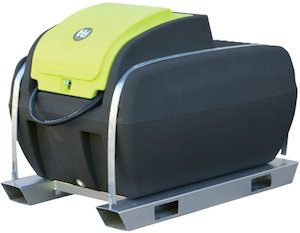 TTi DieselCaptain 800 litre diesel tank Piusi Italy 12v pump 45 lpm (steel skid &hellip;