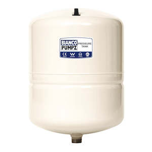 Accessories For Pumps: BIA-BPT-24 - Bianco Pressure Tank 24 Litre Vertical Almond  4 Bar Pre-Charge