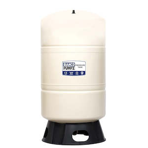 Accessories For Pumps: BIA-BPT-80 - Bianco Pressure Tank 80 Litre Vertical Almond  4 Bar Pre-Charge
