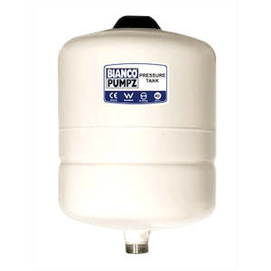 BIA-BPT-8 - Bianco Pressure Tank 8 Litre Vertical Almond  4 Bar Pre-Charge