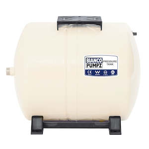 Accessories For Pumps: BIA-BPT-60H - Bianco Pressure Tank 60 Litre Horizontal Almond  4 Bar Pre-Charge