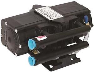 FloJet G257501A 1/2 inch NPT(F) dual head air operated Santoprene diaphragm pump&hellip;