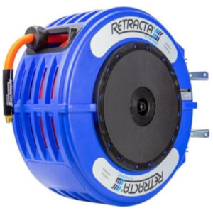 Retracta CW420B-01 R3 Blue cold water wash hose reel with 20 m x 13 mm (1/2 inch&hellip;