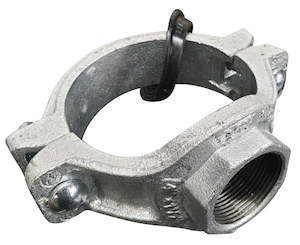 Ketta PF series tee BSP(F) galvanised steel - all sizes