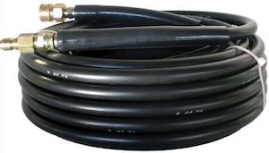Water Blaster Accessories: FoxHose 10 mm (3/8 inch) x 15 m R2 water blaster hose standard (includes male and female quick couplers)