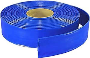 FoxHose 50 mm (2 inch) blue lay flat hose 4.5 bar (65 psi) - all lengths
